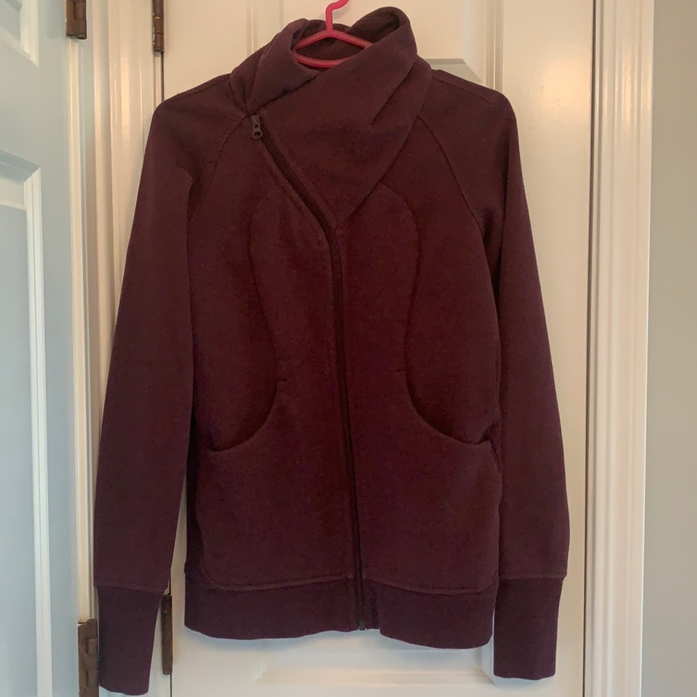 Lululemon Maroon Scuba Sweatshirt